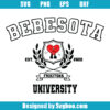 Bebesota Frikitona University Svg