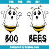 Boo Bees Halloween Svg