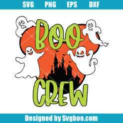 Boo Crew Svg