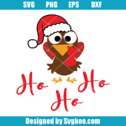 Christmas Turkey Svg