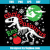 Christmasaurus T Rex Svg