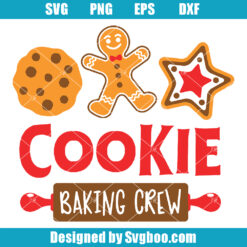 Cookie Baking Crew Svg