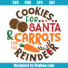 Cookies For Santa & Carrots For Reindeer Svg
