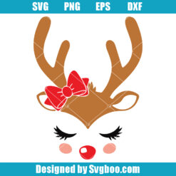 Cute Baby Reindeer Svg