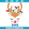 Cute Boy Reindeer Svg