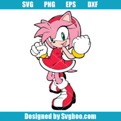 Cute Girl Sonic Svg, Sonic Svg, Sonic the Hedgehog Svg