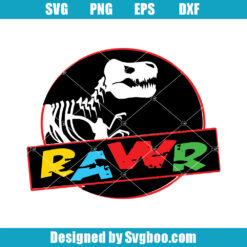 Dinosaur Skeleton Svg