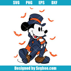 Dracula Mickey Mouse Svg