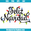 Feliz Navidad Christmas Svg