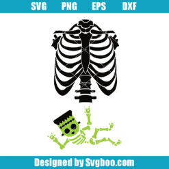 Skeleton Maternity Svg