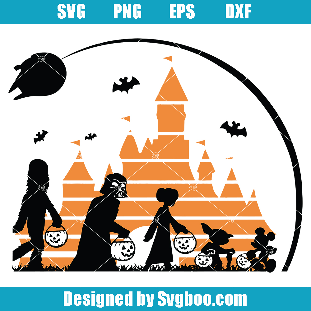 Star Wars Halloween Svg, Funny Halloween Svg, Halloween Friends Svg Star Wars Halloween Svg