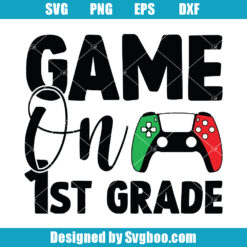 Game On 1st Grade Svg