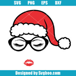 Girl Santa Svg