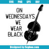 On Wednesday We Wear Black Svg