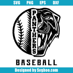 Panthers Baseball Svg