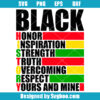 Black History Vibes Svg