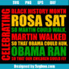 Celebrating Black History Month Svg