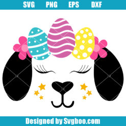 Easter Egg Puppy Svg