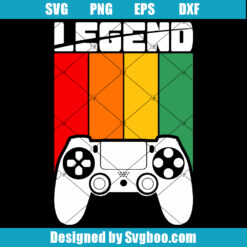 Gaming Controller Legend Svg