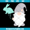 Gnome With Balloon Svg