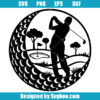 Golf Player Svg