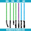 Jedi Lightsabers Svg