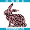 Leopard Easter Bunny Svg