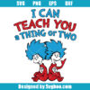 Thing 1 and Thing 2 Svg