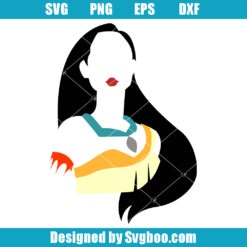 Native American Girl Svg