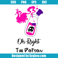 Oh Right The Poison Svg