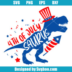 Patriotic Dinosaur Svg