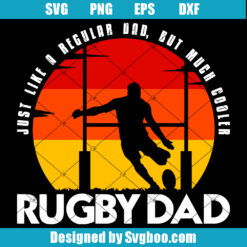 Rugby Dad Svg, American Football Svg, Football Dad Svg