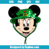 St. Patrick's Day Minnie Svg