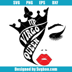 Virgo Queen Svg
