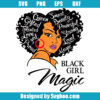 Afro Lady Woman Diva Svg