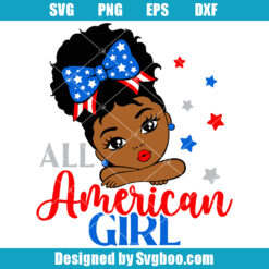 All American Girl Svg