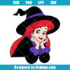 Ariel Princess Halloween Svg