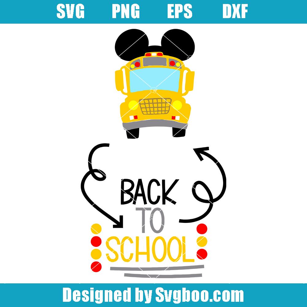 Back To School Svg, School Bus Svg, Bus Svg, Vacay Mode Svg