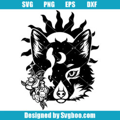 Celestial Fox Svg