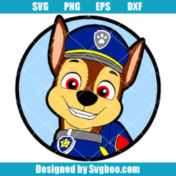 Chase Paw Patrol Svg