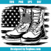 Combat Boots Svg