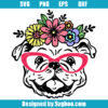 Cute Bulldog Svg