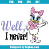 Cute Daisy Duck Svg