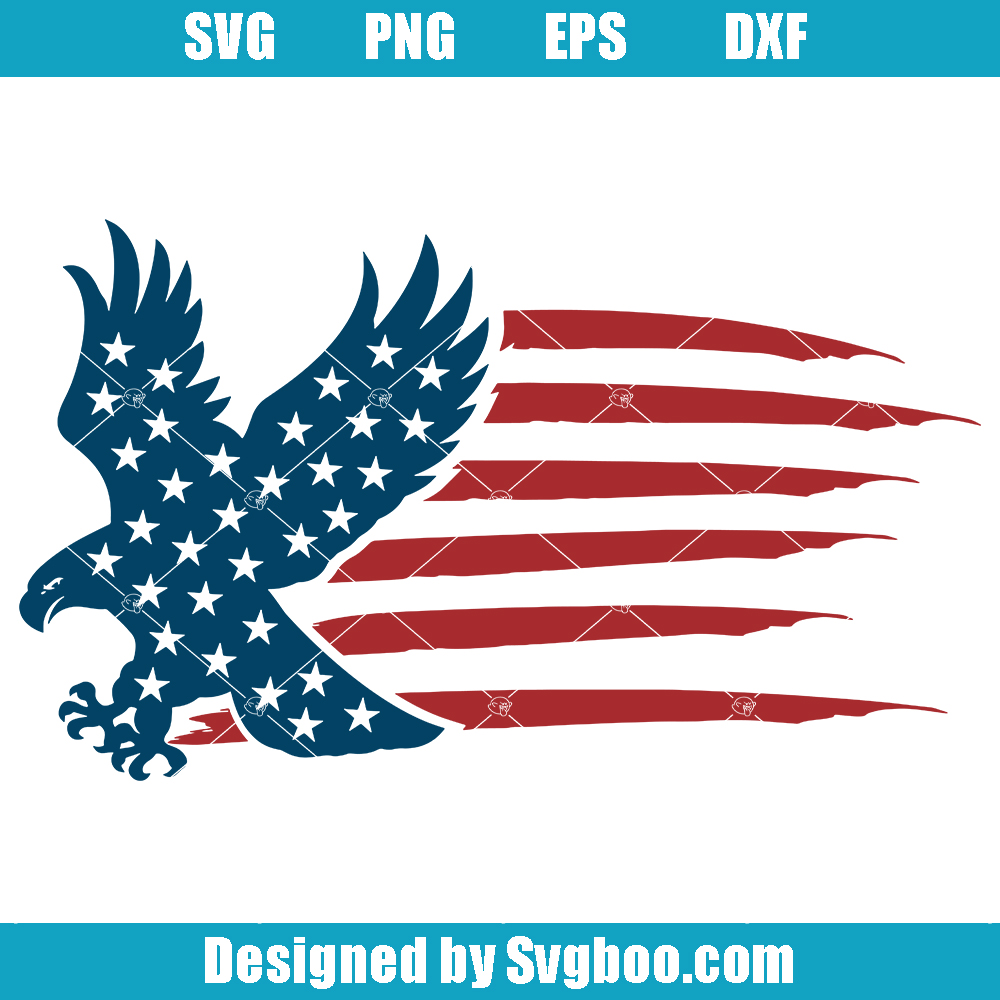 Distressed American Eagle Flag Svg, Distressed Flag Svg Distressed American Eagle Flag Svg