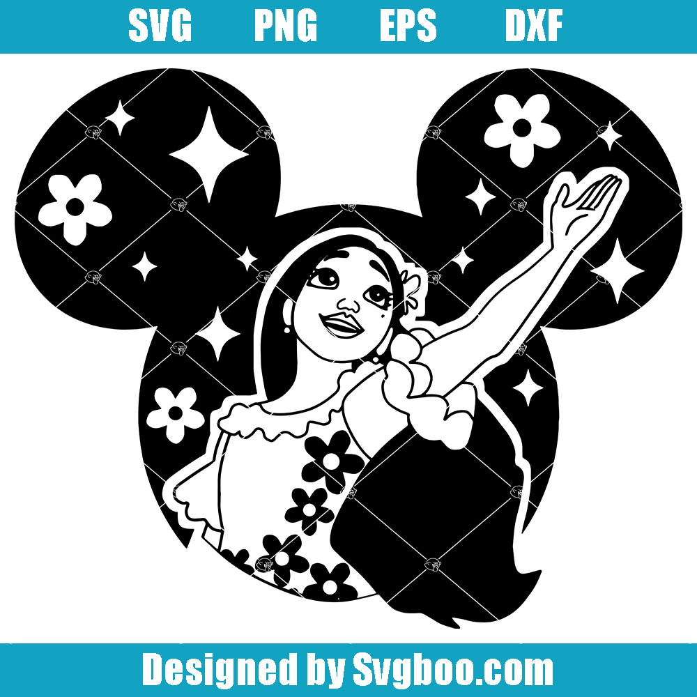 Encanto Isabela Svg, Walt Disney Svg, Encanto Cartoon Svg Encanto Isabela Svg
