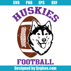 Football Mascot Huskies Svg