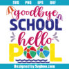 Good Bye School Svg