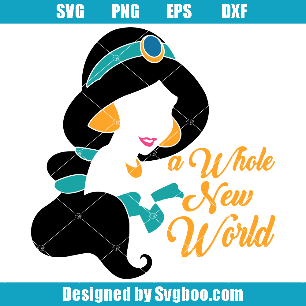 Happy Ever Jasmine Svg, A Whole New World Svg, Jasmine Svg Happy Ever Jasmine Svg