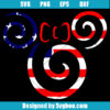 Happy Fourth Of July Mickey Mouse Svg