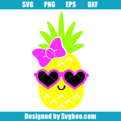 Kawaii Pineapple Svg